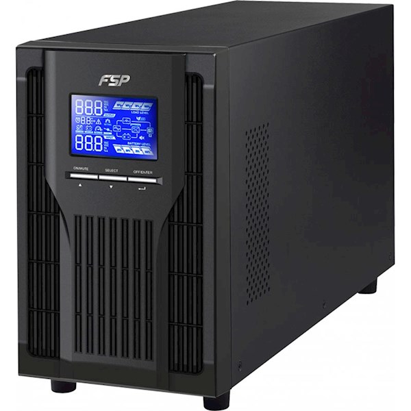 უწყვეტი კვების წყარო FSP CH-1102TS Champ 2000VA, Tower, Schuko Black უწყვეტი კვების წყარო FSP CH-1102TS Champ 2000VA, Tower, Schuko Black